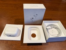 Apple AirPods Pro 1st Generation A2084 with Charging Case White USED working