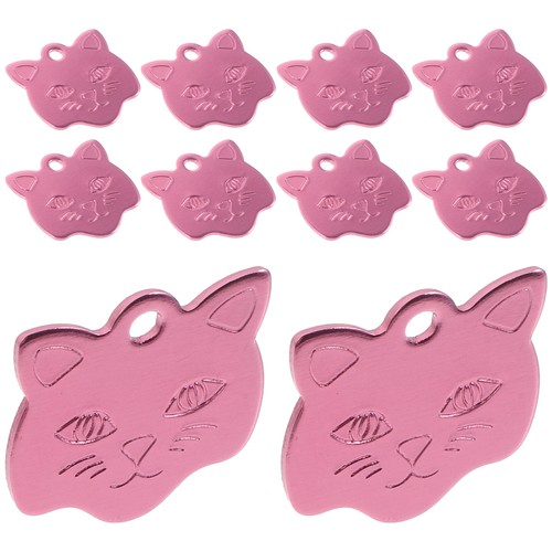 10 Pcs Haustiermarke Katzen-Namensschild Hundeanhänger Für Halsband - Bild 4 von 12