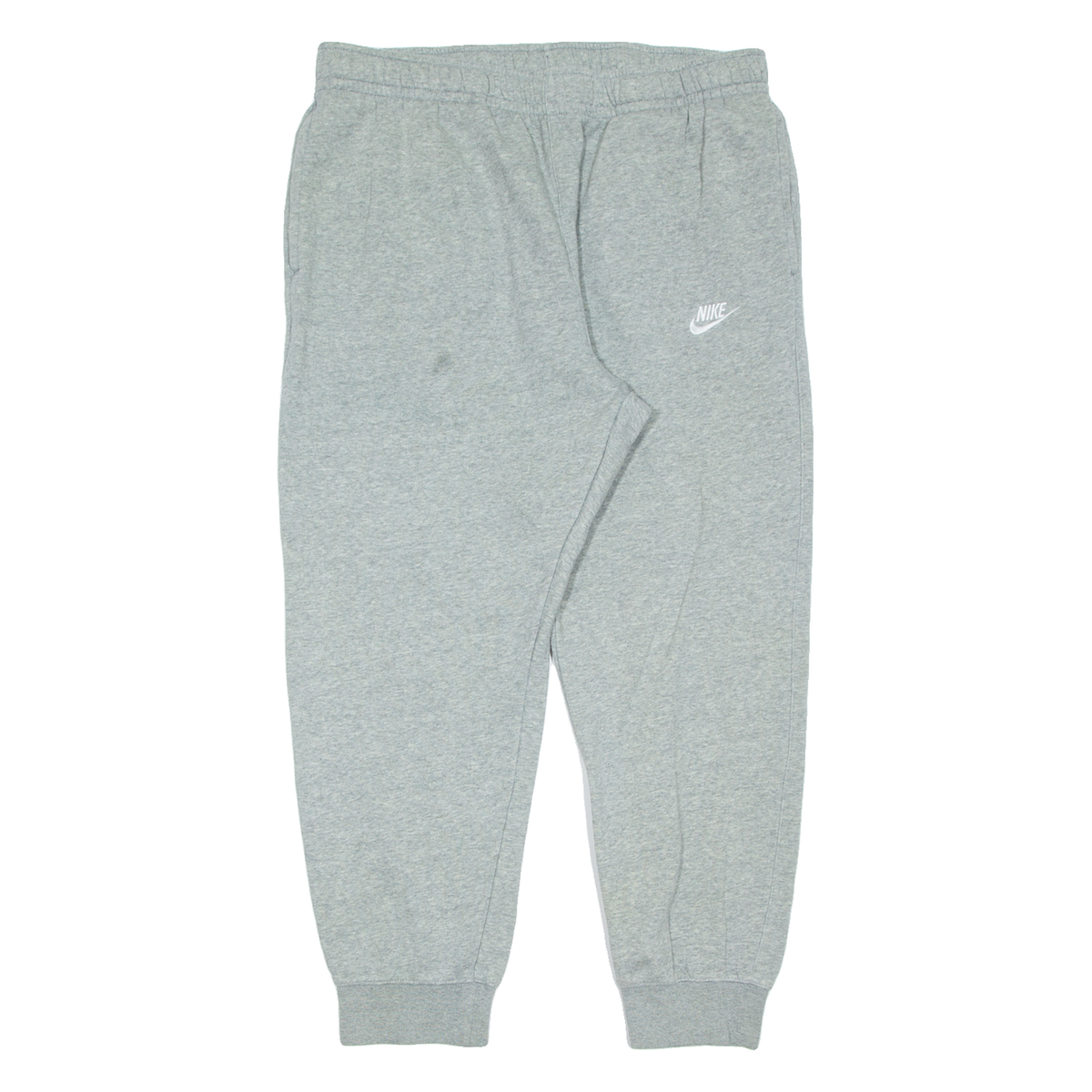 mens grey nike tapered joggers