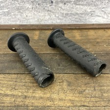 Vintage Mongoose BMX Handlebar Grips Pair Old School Bike Parts Ends Torn