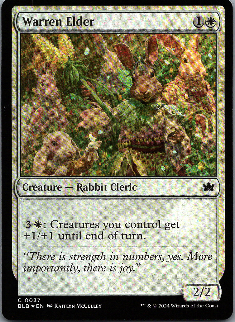 Warren Elder 37 NM BLB
