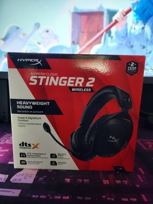 HyperX Cloud Stinger 2 Wireless Headset With DTSX Spatial Audio For PC/PS5/PS4