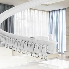 Vorhangschiene Flexibel Biegbar Gardinenstange Gardinenschiene Deckenmontage