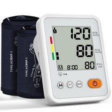 FDA Cleared Automatic Upper Arm Blood Pressure Monitor for Home Use