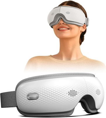 【SKG Official】ES 300 Eye Massager with Heat, Heated Eye Mask with Bluetooth