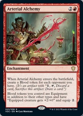 Arterial Alchemy - Near Mint MTG Commander 2021 Crimson Vow