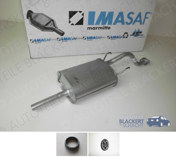 Imasaf Auspuff Endtopf+ZubehöR für Honda Civic V Aerodeck 1.4+1.5 16V 1998-2001-image
