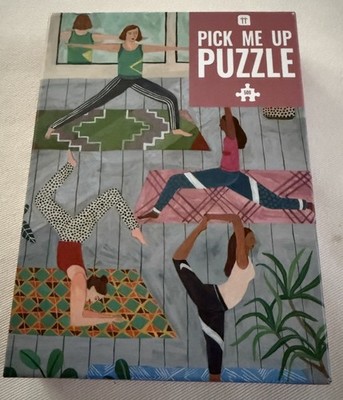 Talking Tables Pick Me Up Yoga Puzzle w/Poster 500 PC Modern Games BNIB SEALED