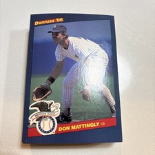 Donruss MLB Baseball Card Complete Set - 1986 Action All-Stars Don Mattingly