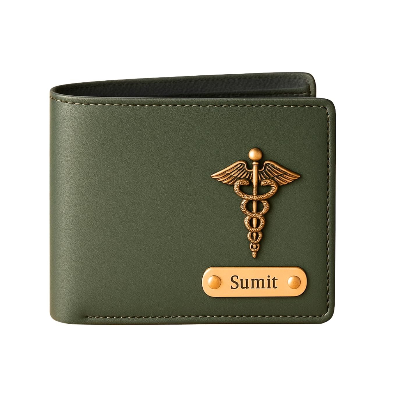 Cartera personalizada de cuero PU para hombre con nombre personalizado | Aniv...