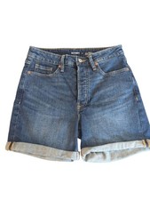 OLD NAVY Size 8 High Rise O.G.straight Denim Shorts Medium Wash Women  s