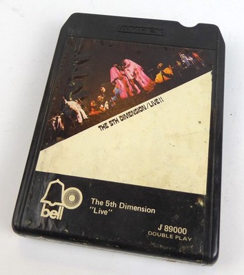 8 Track Kassette - THE 5TH DIMENSION - Live! - 8-Track Tape