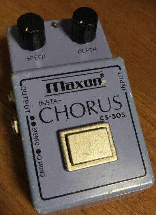 ったままだ Maxon stereo chorus CS505 Ghqjr-m23986718447 いですが