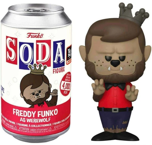 FUNKO SODA! FREDDY FUNKO AS WEREWOLF (LE 4,000) (NOT SEALED) (2022 FRIGHT NIGHT