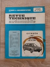 Revue technique Citroen BX