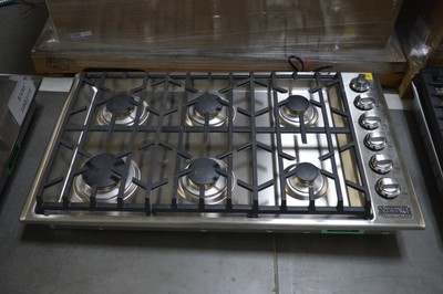 Viking Professional 5 Series 36 6 Burner Gas Cooktop Stainless