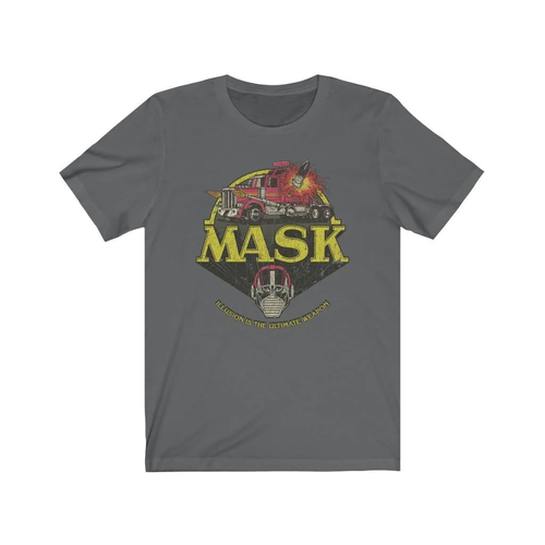 M.A.S.K. - T-shirt uomo vintage Mobile Armored Strike Kommand 1985 - Foto 18 di 42
