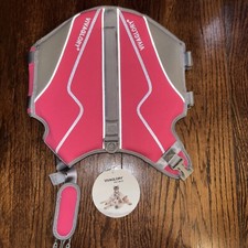 VIVAGLORY Ripstop Kamizelka ratunkowa dla psów średnich (różowa)