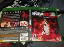 NBA2K16 xbox one replacement case and manual only