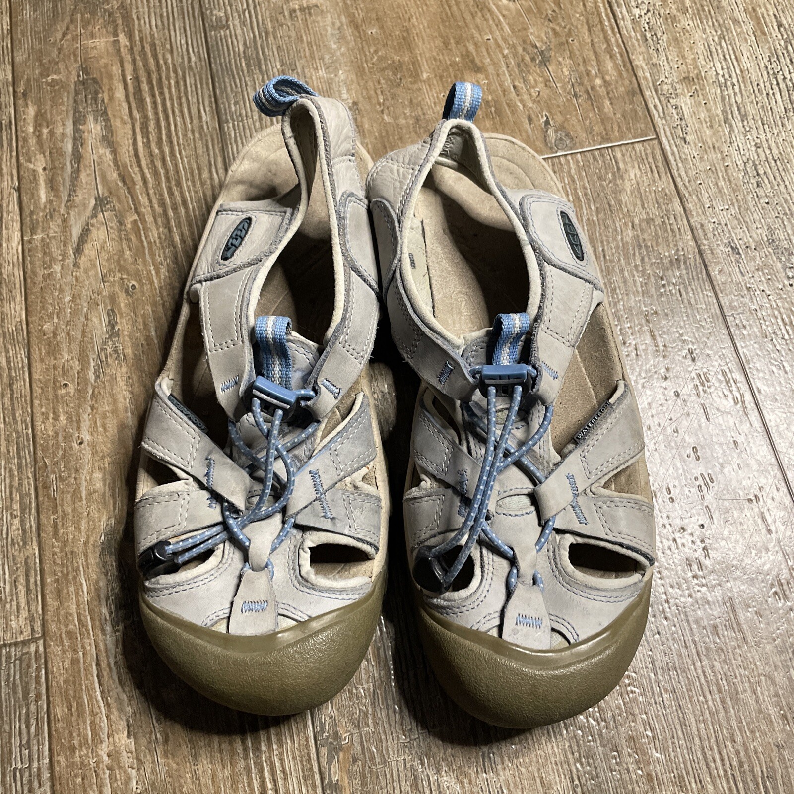 Scarpe Keen Ravine H2 impermeabili da trekking trail acqua blu nebbia donna 8 5 GORP Core