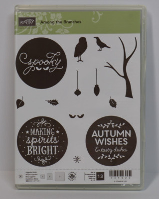 Stampin' Up UnMounted Photopolymer Stamp Set AMONG THE BRANCHES ...