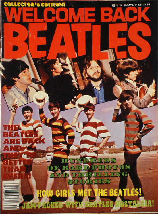 Welcome Back BEATLES Magazine 1970s -- LOT OF 4 | eBay