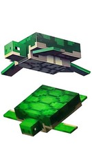 2 Piece Microsoft Minecraft Turtles Mojang Water Resistant Stickers