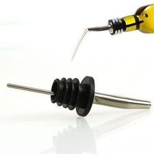 TAPPO DOSATORE CURVO VERSATORE MATAL POUR BARMAN COCKTAIL INOX BAR PROF 198591  