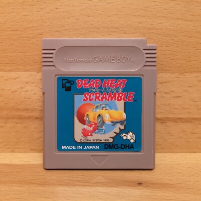 Gameboy Spiele Games DEAD HEAT SCRAMBLE Nintendo Japan Super Game Boy