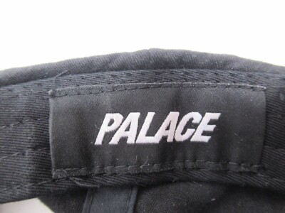 黒　PALACE SKATEBOARDS 6-PANEL CAP Palace Men's London 6-Panel Cap Black One Size Skateboards