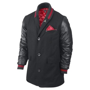 nike air jordan leather jacket black grey nike air jordan leather jacket black grey