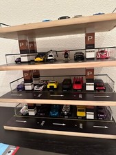 Hot Wheels  Matchbox Display Case 1/64 Diecast Toy Car Storage Parking Garage