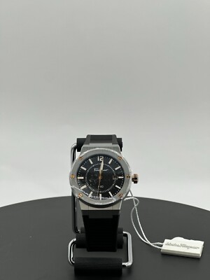 Salvatore Ferragamo グレー・ブラック ベルト Salvatore Ferragamo F-80 44 mm Silver Stainless Steel Case