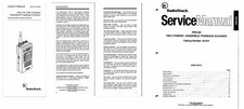 RADIO SHACK PRO-94 SCANNER ENLARGED OPERATING MANUAL SERVICE MANUAL
