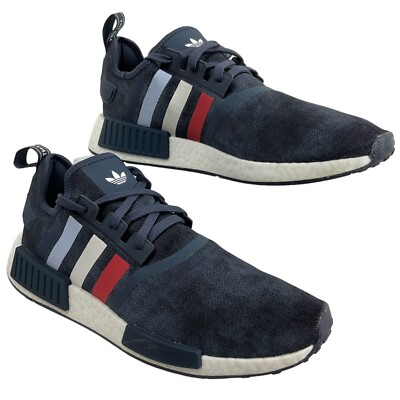 adidas gazelle silver green womens Adidas NMD R1 Men's (White/Blue/Red) – ShoeGrab main image 1