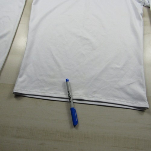 Quiksilver Shirt Mens Large White Surfing Surf Rash Guard Beach UPF Sun Outdoor - 第 4/18 張圖片