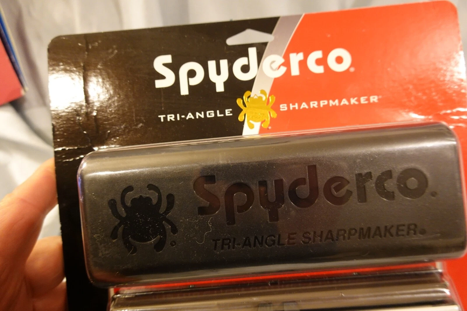 Spyderco Tri Angle Sharpmaker Knife Sharpener Sharpening System for Scissors Too