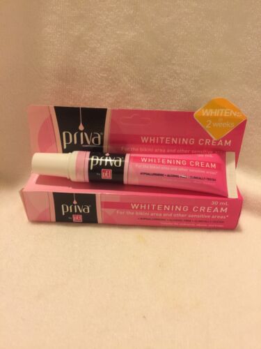 Priva Whitening Cream 30ml.For underarms, elbows, knees & bikini area.USA SELLER - Picture 1 of 4
