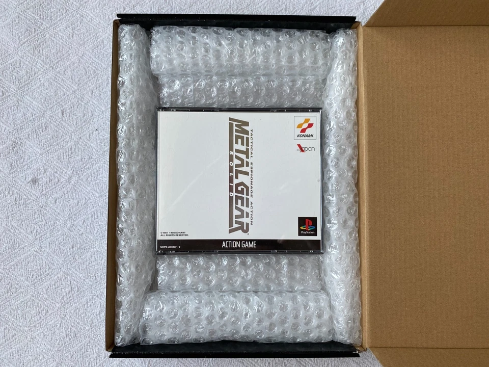 Metal Gear Solid PS1 SCPS-45320 - NTSC-J Asian VGC - English 中文 Manual - Demo - Image 2 of 4