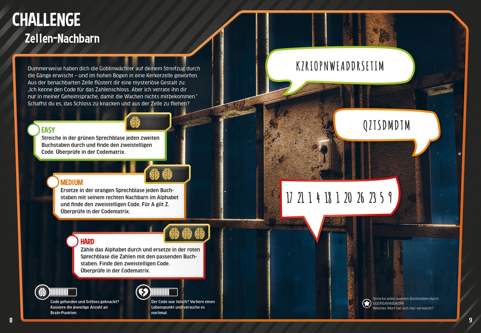 Thumbnail - Ravensburger Stay Alive Rätsel-challenge - Überlebe Verlies -