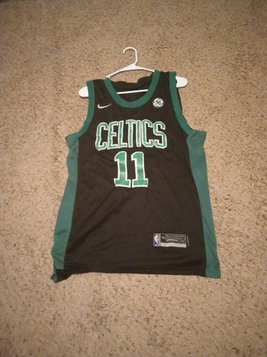 NBA Nike GE Logo Boston Celtics Kyrie Irving Black Statement 11 Jersey size 48