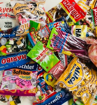 5 Kg Süßigkeiten Kekse Gebäck Schokolade Fruchtgummi und vieles mehr Mix Paket