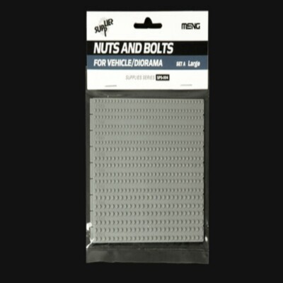 Meng Model 1/35 SPS-004 SET A LARGE NUTS AND BOLTS FOR VEHICLE/DIORAMA