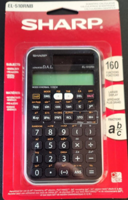 Sharp EL-510RNB Engineering/Scientific Calculator Brand New