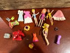 Polly Pocket Lot Dolls and Clothing