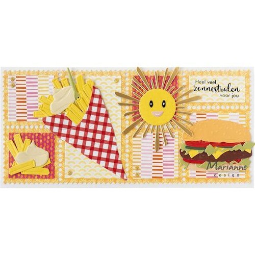 Troqueles de corte Marianne Design Creables - papas fritas LR0866 - Imagen 2 de 2