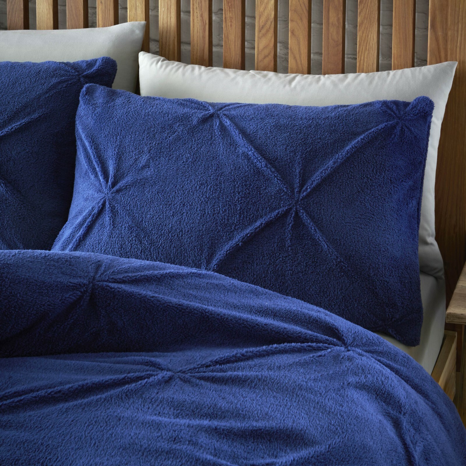 Teddy Bear Fleece Thermal Duvet Cover Set Winter Warm Bedding Single Double King eBay