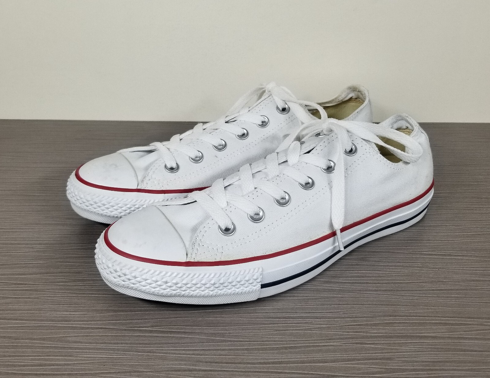 Converse All Star Ox Sneaker in Optical White - Men's 7.5 / Women's 9.5 - Style M7652C-image