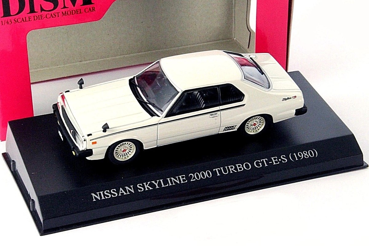 割引価格 2000 Skyline Nissan 1980 DISM Turbo 1/43 Diecast GT-E.S ミニカー