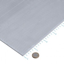 Lochblech Edelstahl 1mm Rv 3-5 umlaufender Längs- und Stirnrand gelochtes Blech